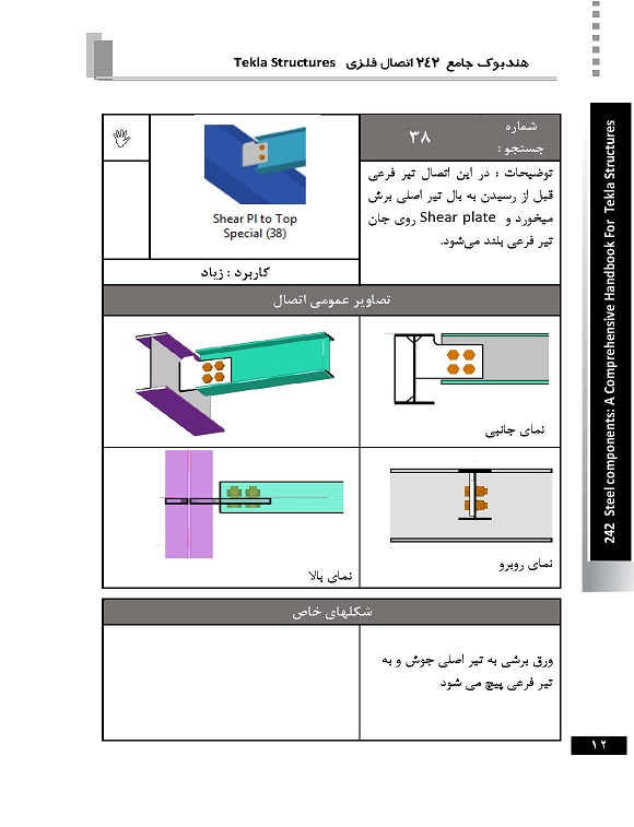  اتصال تیر به تیر