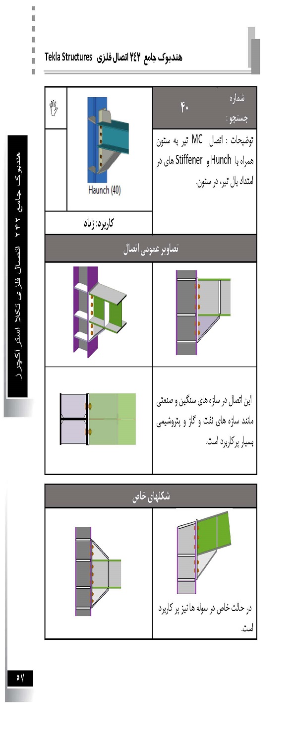  اتصال تیر به ستون