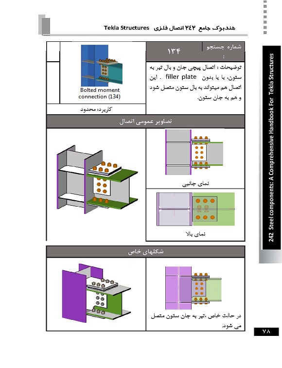  اتصال تیر به ستون