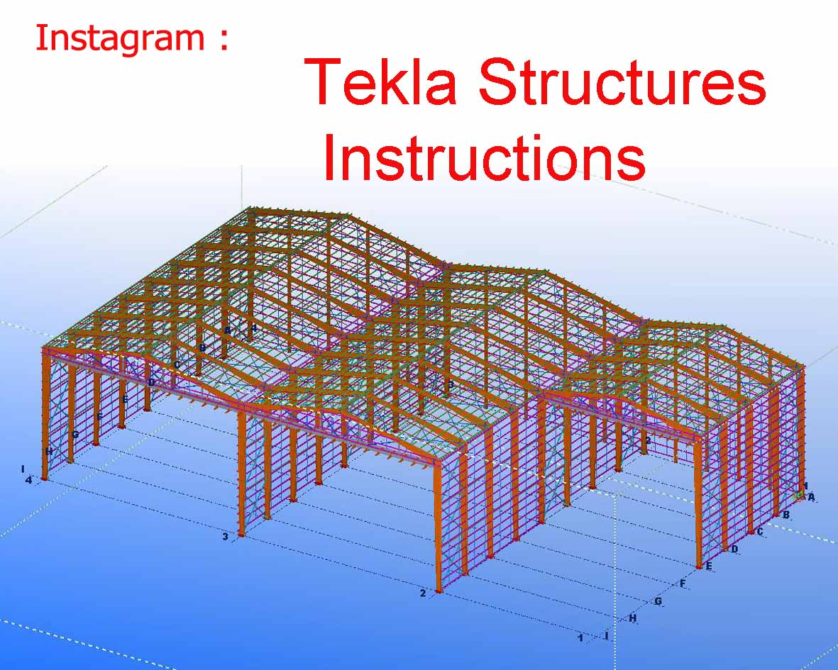  یکی از پرکاربرد ترین سازه هایی که با Tekla structures  میتوان مدل کرد انواع سوله های صنعتی و ... می باشد.